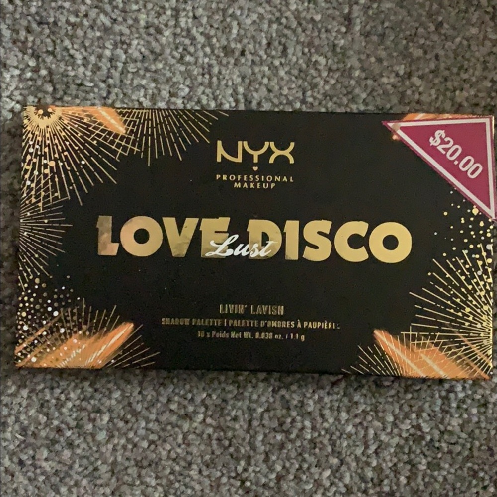 NYX Love Lust Disco Eyeshadow Palette